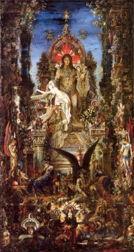 ジュピターとセメレの象徴主義聖書神話ギュスターヴ・モロー Oil Paintings